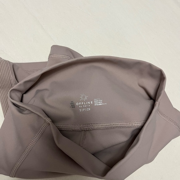 Aerie Offline 5” Biker Short, S, Pink/Taupe/Beige - Picture 2 of 3